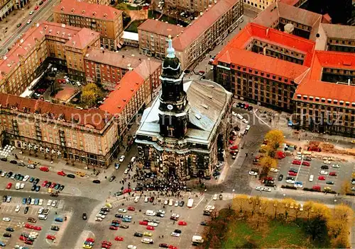 Dresden Fliegeraufnahme Kreuzkirche Kat. Dresden Elbe