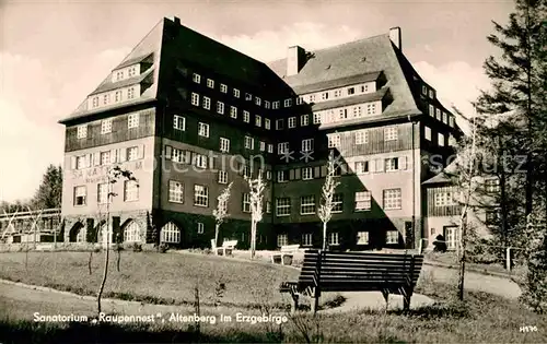 Altenberg Erzgebirge Sanatorium Raupennest Kat. Geising