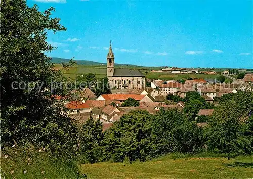 Marz Partie mit Kirche Kat. Marz