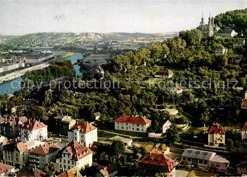 Wuerzburg Kaeppele und Maintal Blick von Festung Marienburg Kat. Wuerzburg