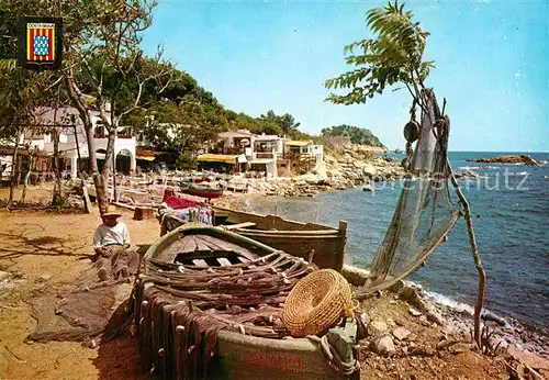 Costa Brava Fischerboot Kat. Spanien