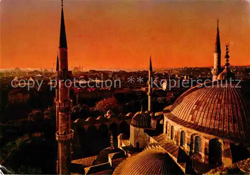 Istanbul Constantinopel Sultan Ahmet Camii Blue Mosque Kat. Istanbul