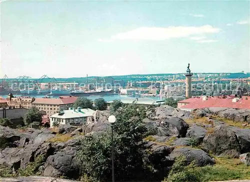 Goeteborg Blick vom Masthuggsfelsen Kat. 