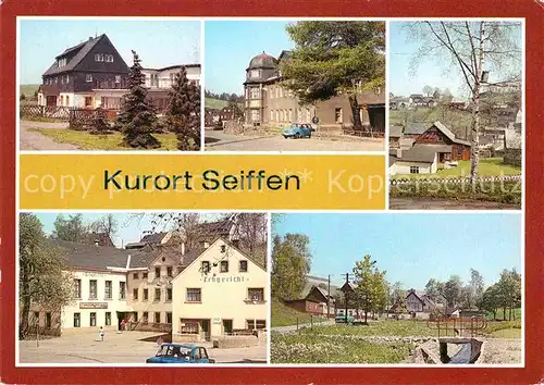 Seiffen Erzgebirge Ferienheim Dachsbaude Spielzeugmuseum  Kat. Kurort Seiffen Erzgebirge