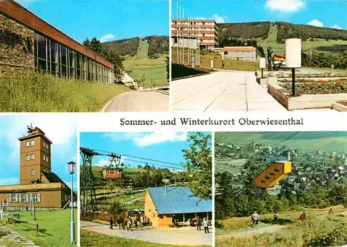 Oberwiesenthal Erzgebirge Erholungsheim IG Wismut Fichtelberg Wetterwarte Kat. Oberwiesenthal
