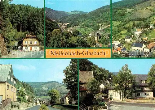 Mellenbach Glasbach Zirkel Ernst Thaelmann Strasse Kat. Mellenbach Glasbach