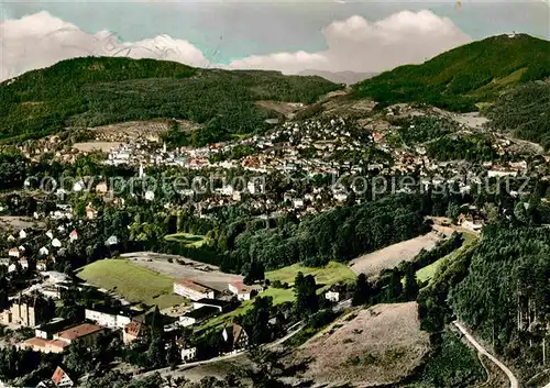 Baden Baden Fliegeraufnahme mit Merkur und Suedwest Funk Kat. Baden Baden