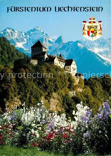 Liechtenstein  Fuerstentum Schloss Vaduz  Kat. Liechtenstein