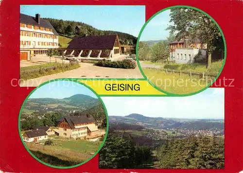 Geising Erzgebirge Erholungsheim Erich Weinert  Kat. Geising Osterzgebirge