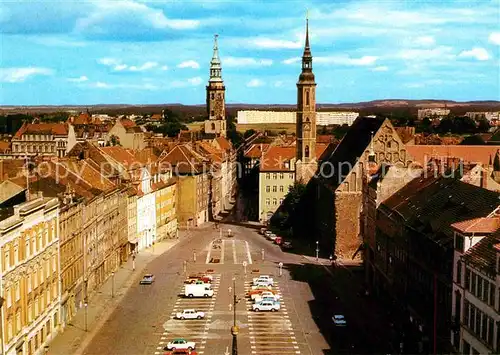 Goerlitz Sachsen Leninplatz Blick vom Reichenbacher  Turm Kat. Goerlitz