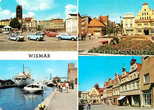 Wismar Mecklenburg Kraemerstrasse Hafen Hohestrasse