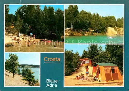 Crosta Blaue Adria Camping Strand Kat. Grossdubrau