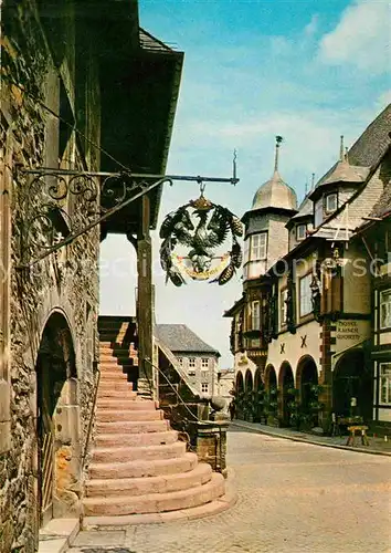 Goslar Eingang zum Ratskeller  Kat. Goslar