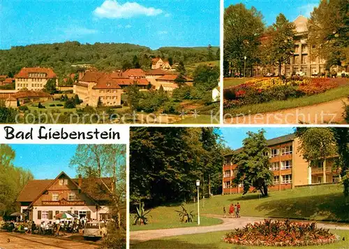 Bad Liebenstein Hubertushof Kurhaus Heinrich Mann Sanatorium Kat. Bad Liebenstein