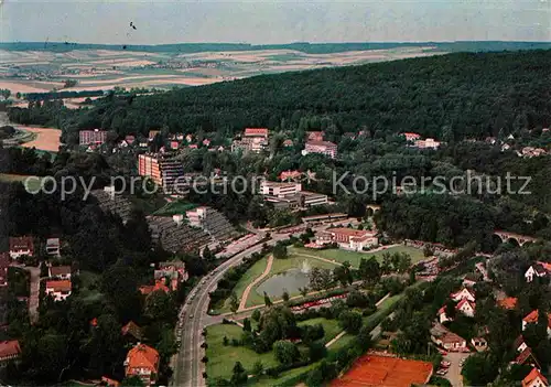 Bad Gandersheim Fliegeraufnahme Kat. Bad Gandersheim