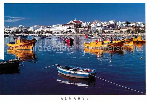 Lagos Faro Algarve Hafen Kat. Lagos