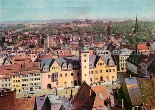 Freiburg Elbe Blick vom Petriturm Kat. Freiburg (Elbe)