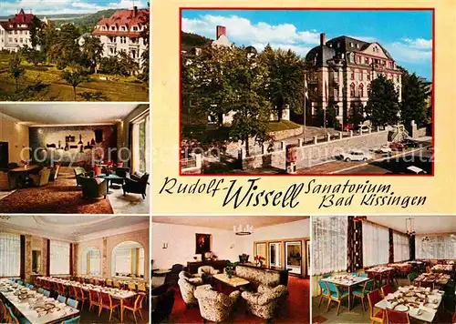 Bad Kissingen Rudolf Wissel Sanatorium Kat. Bad Kissingen