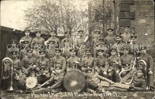 Regiment IR 110 Infanterie Musikanten WK1