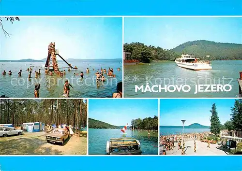 Machovo Jezero Camping Strand  Kat. Tschechische Republik