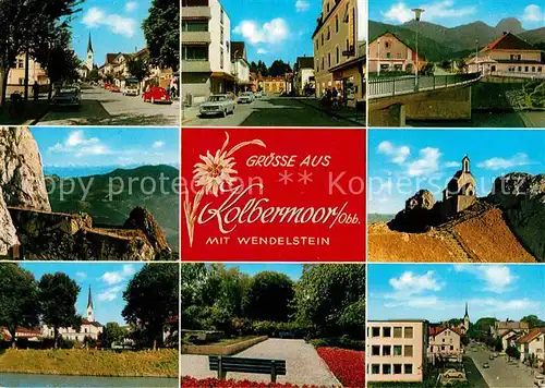 Kolbermoor mit Wendelstein Kat. Kolbermoor