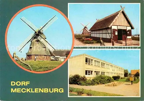 Dorf Mecklenburg Restaurant Mecklenburger Muehle Galerie Kat. Dorf Mecklenburg