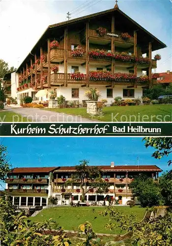 Bad Heilbrunn Kurheim Schutzherrhof Kat. Bad Heilbrunn