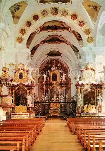 St Peter Schwarzwald Pfarrkirche innen erbaut von Peter Thumb Kat. St. Peter
