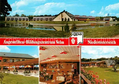 Velm Goetzendorf Angestellten Bildungszentrum  Kat. Velm Goetzendorf