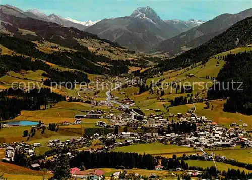 Kirchberg Tirol Fliegeraufnahme mit Rettenstein Kat. Kirchberg in Tirol