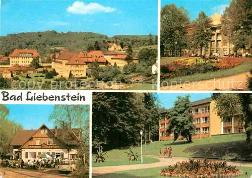 Bad Liebenstein Kurhaus Hubertushof Heinrich Mann Sanatorium Kat. Bad Liebenstein