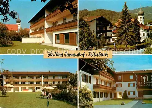 Feilnbach Bad Heilbad Tannenhof Kat. Bad Feilnbach