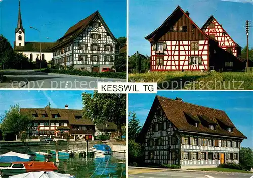 Kesswil Bodensee Fachwerkhaeuser Kat. Kesswil