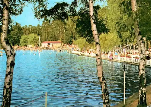 Schmannewitz Waldbad Kat. Dahlen Sachsen