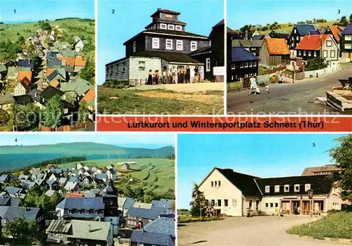 Schnett Jugendherberge Kulturhaus Kat. Masserberg Thueringer Wald