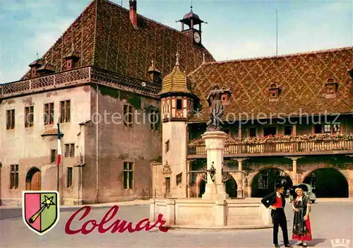 Colmar Haut Rhin Elsass Fontaine Schwendi et Ancienne Douane Kat. Colmar