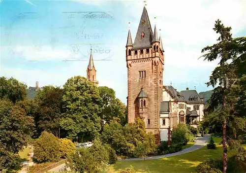 Weinheim Bergstrasse Schloss der Grafen von Berckheim heute Rathaus Kat. Weinheim