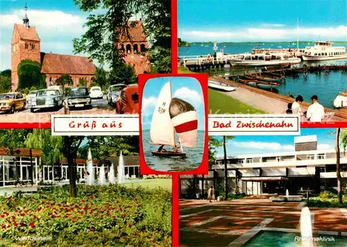 Bad Zwischenahn Rhehaklinik Hafen Kirche Wandelhalle Kat. Bad Zwischenahn