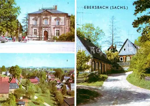 Ebersbach Sachsen Rathaus Umgebindehaus Kat. Ebersbach Sachsen