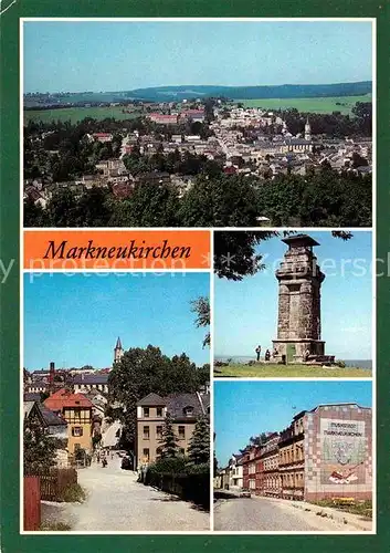 Markneukirchen Trobitzschen Aussichtsturm Bienengarten Kat. Markneukirchen