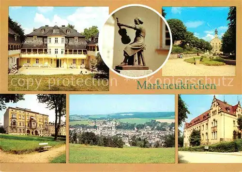 Markneukirchen Musikinstrumentenmuseum Lutherplatz Geigenbauer Kat. Markneukirchen