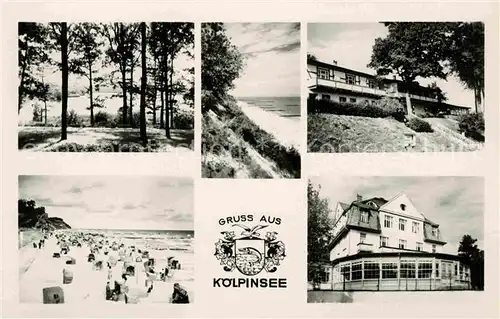 Koelpinsee Usedom Strand Kueste Hotel Restaurant Kat. Usedom