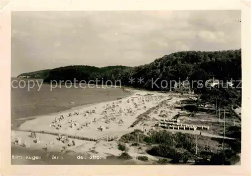 Binz Ruegen Strand Kueste Kat. Binz