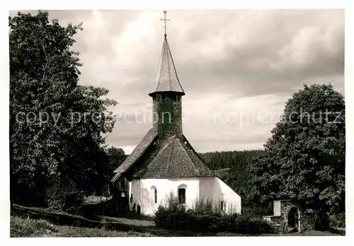 Koenigsfeld Schwarzwald Alte Buchenberger Kirche Heilklimatischer Kurort Kat. Koenigsfeld im Schwarzwald