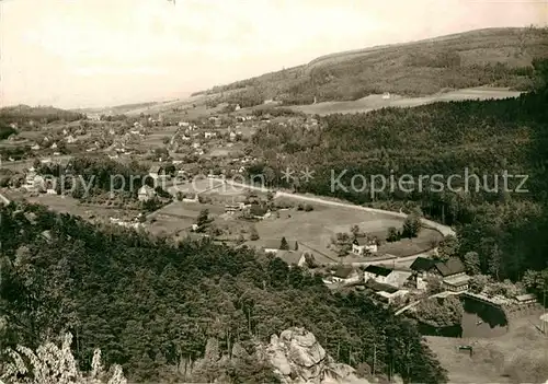 Jonsdorf Panorama Kurort Kat. Kurort Jonsdorf