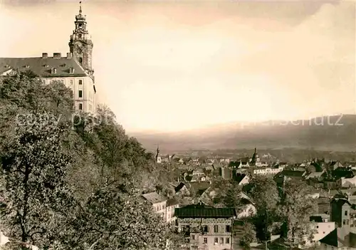 Rudolstadt Heidecksburg mit Blick auf die Stadt Kat. Rudolstadt