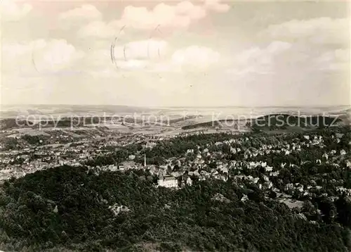 Eisenach Thueringen Panorama Blick von der Wartburg Kat. Eisenach