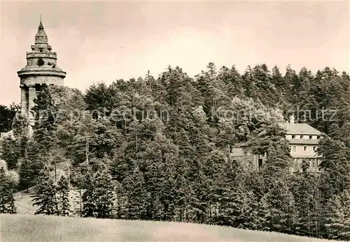 Eisenach Thueringen HO Hotel Berghof Burschenschaftsdenkmal Kat. Eisenach