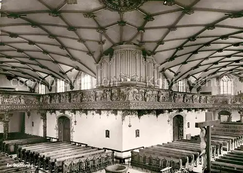 Freudenstadt Evangelische Stadtkirche Orgel Hoehenluftkurort Schwarzwald Kat. Freudenstadt