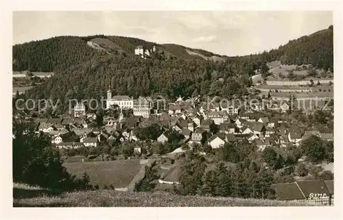 Leutenberg Thueringen Panorama Kat. Leutenberg